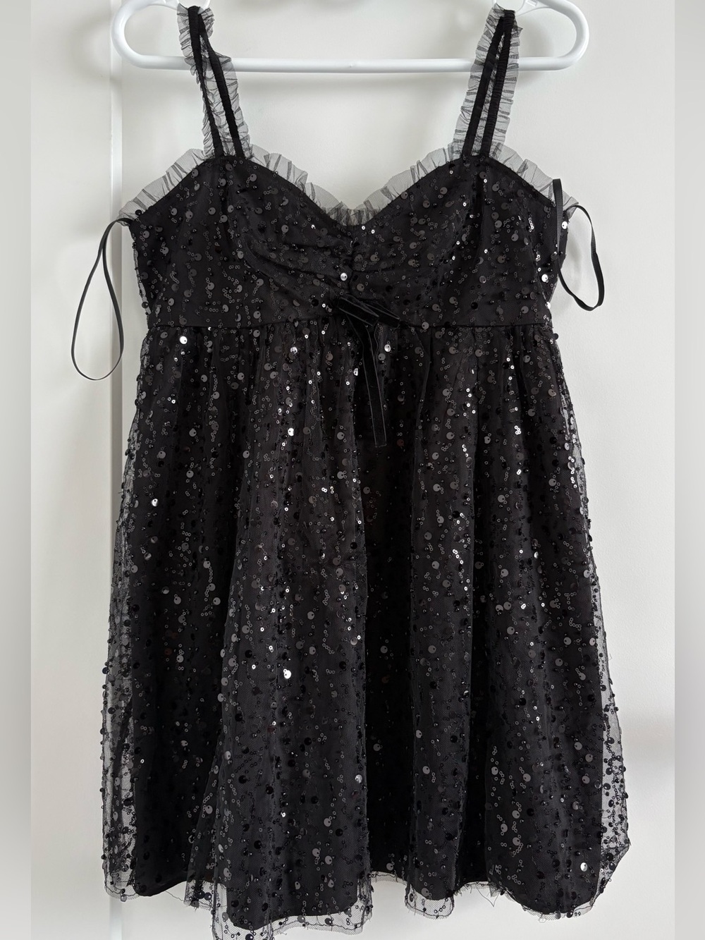 American Eagle Black Sequin Dress